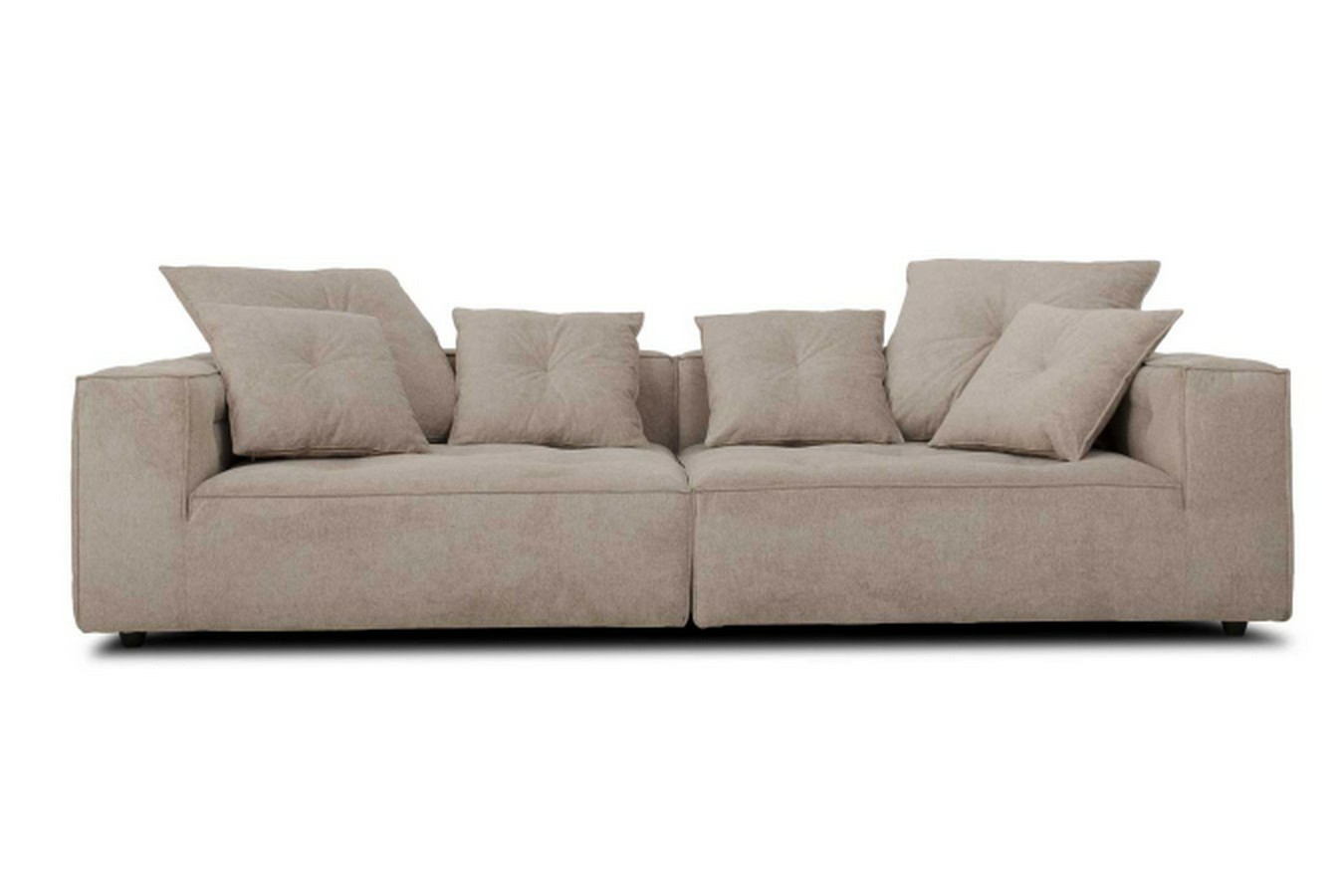 Sofa Brian 3 Sitzer Stoff beige