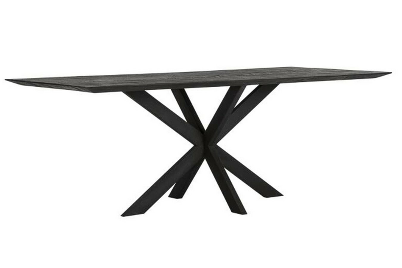 Esstisch Timeless Black Teak schwarz B 210cm