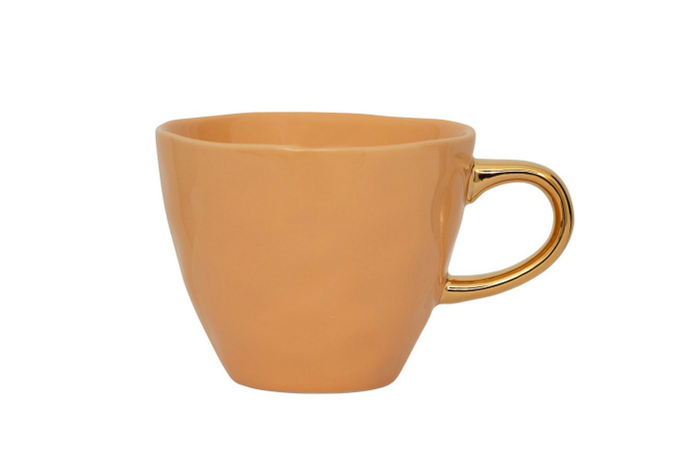 Kaffeetasse Porzellan orange