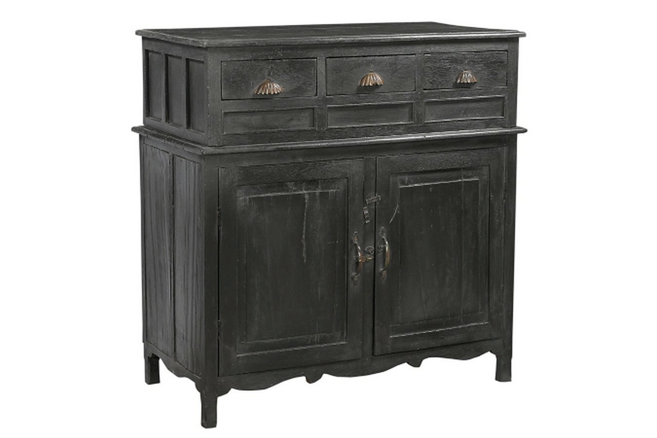 Sideboard Vintage schwarz