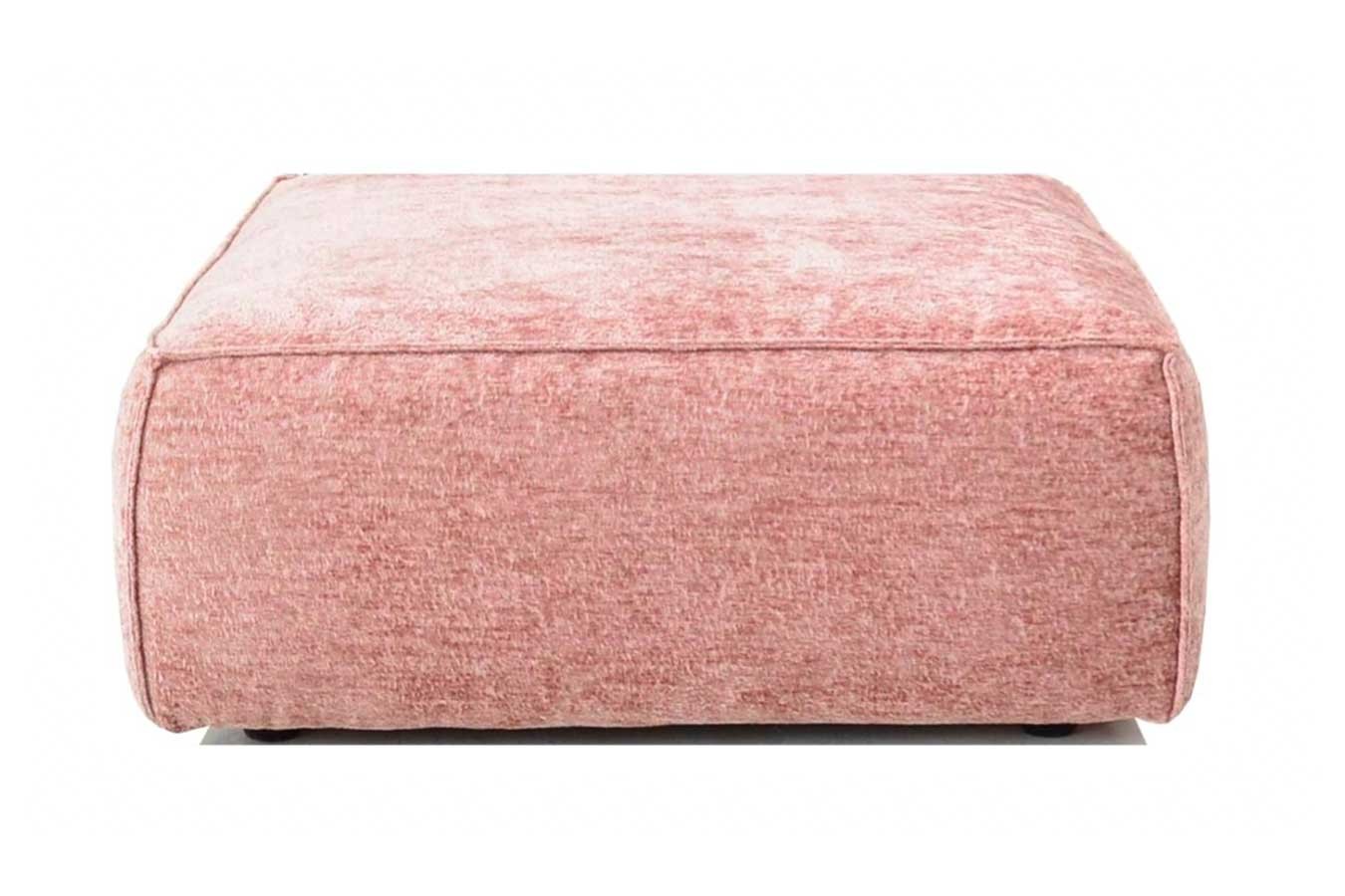 Hocker Harry Samtstoff pink klein