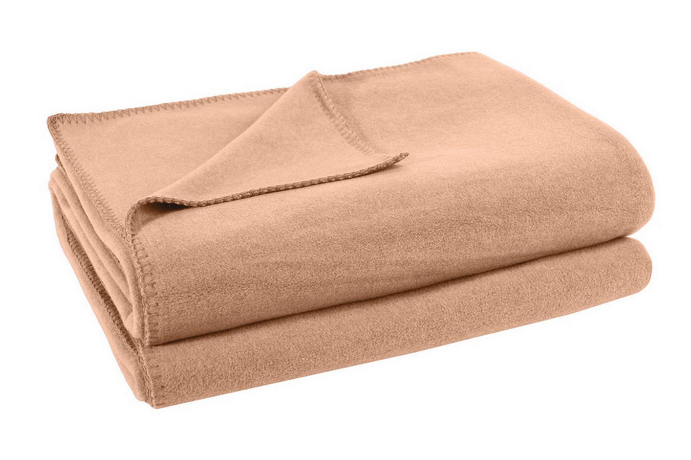 Soft-Fleece  Decke 180 x 220 cm sand