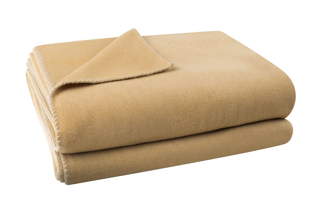 Soft-Fleece Fleece Decke 160 x 200 cm camel