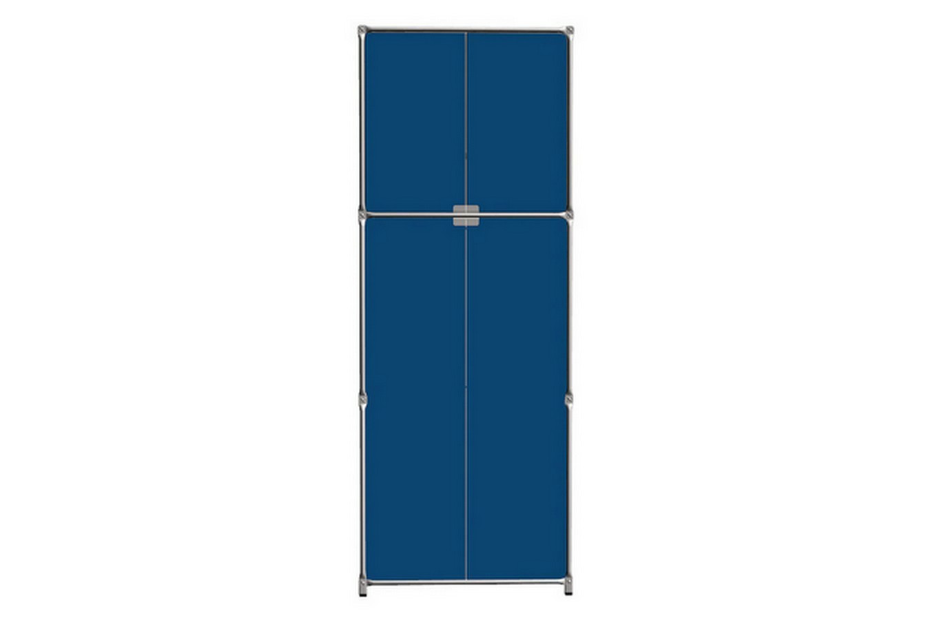 Kleiderschrank System 180 blau H 223,5 cm