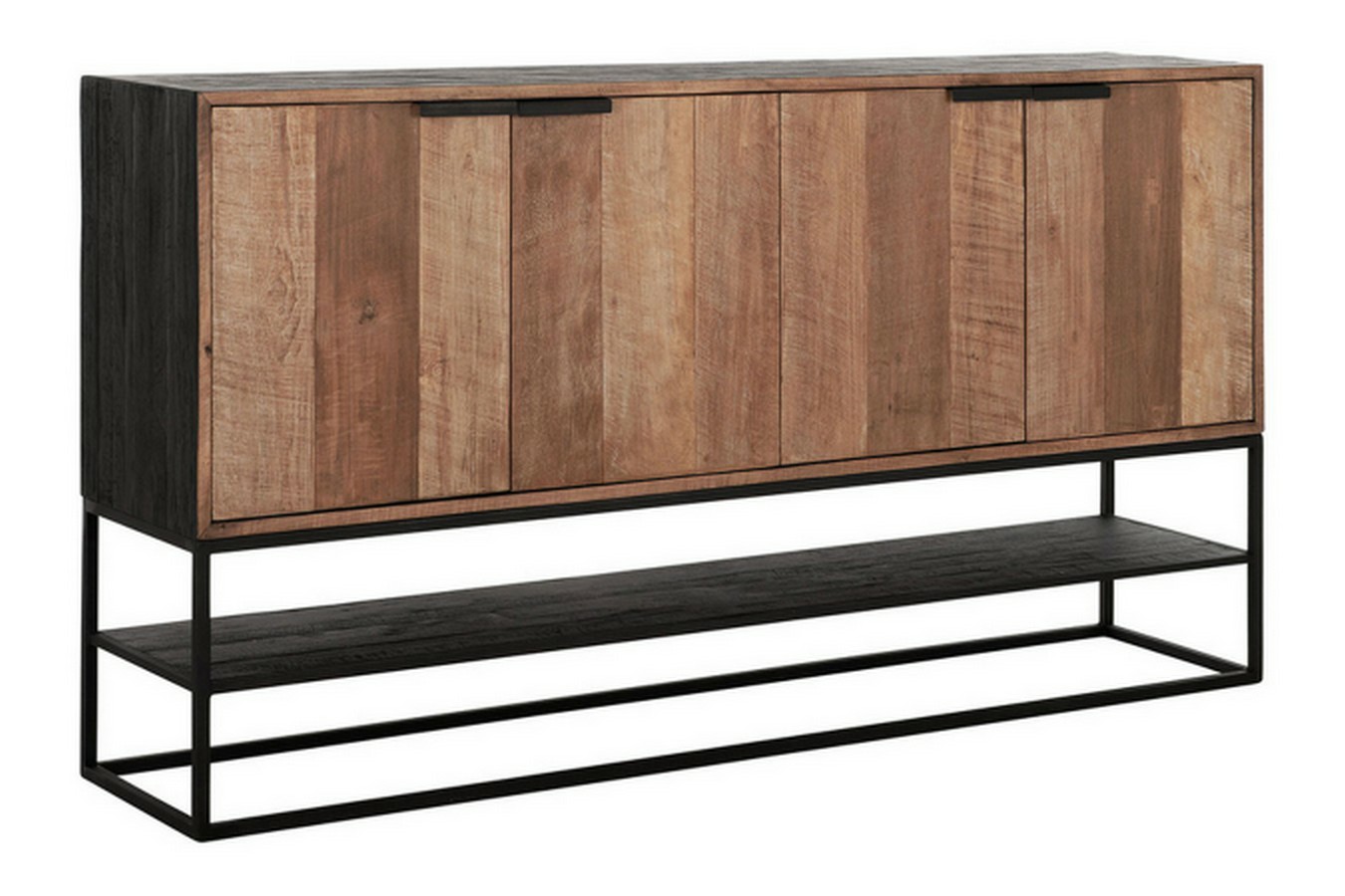 Sideboard Cosmo Teak Metall 185 x 100 cm