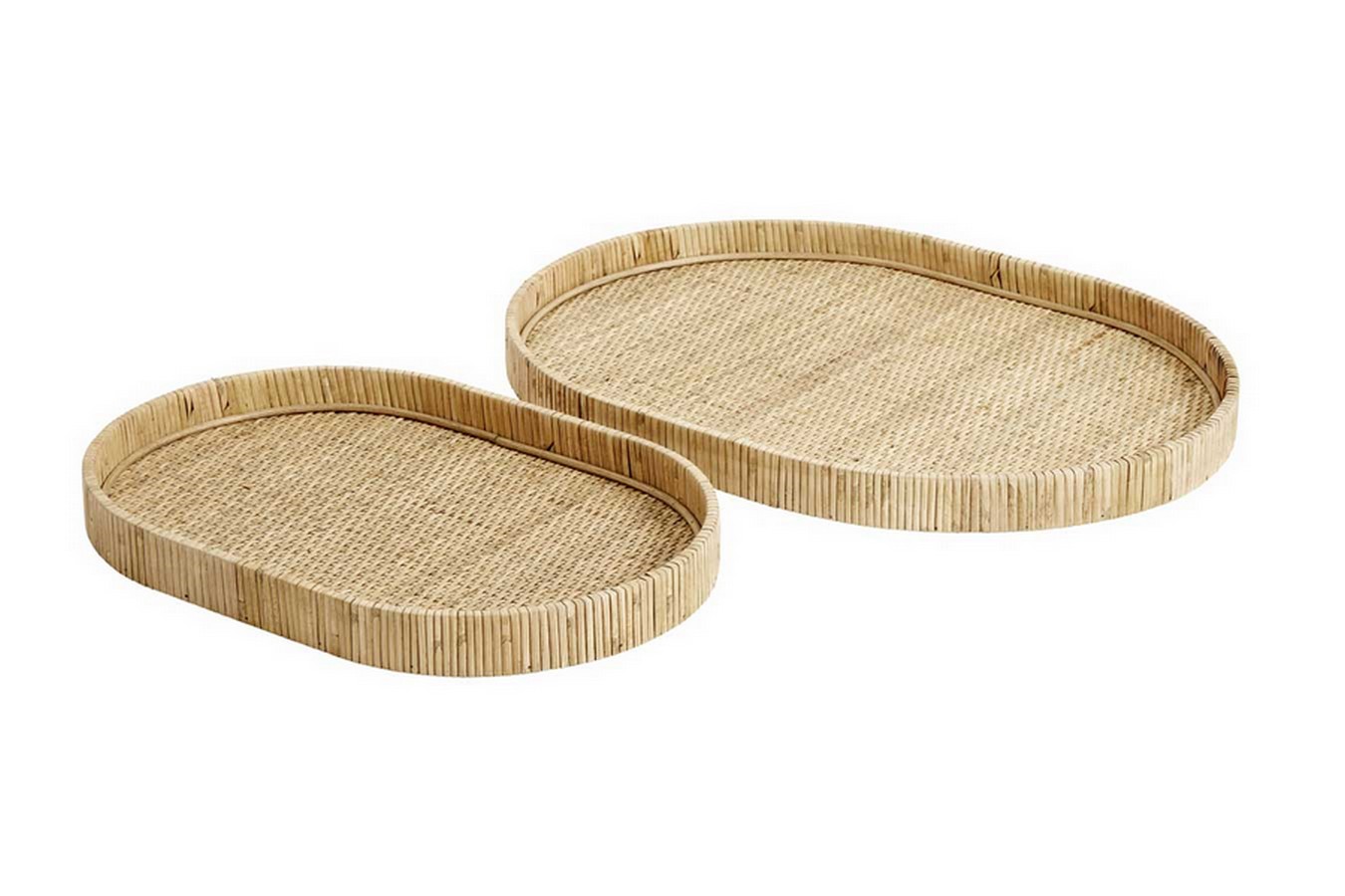 Tablett Fuji Rattan oval klein