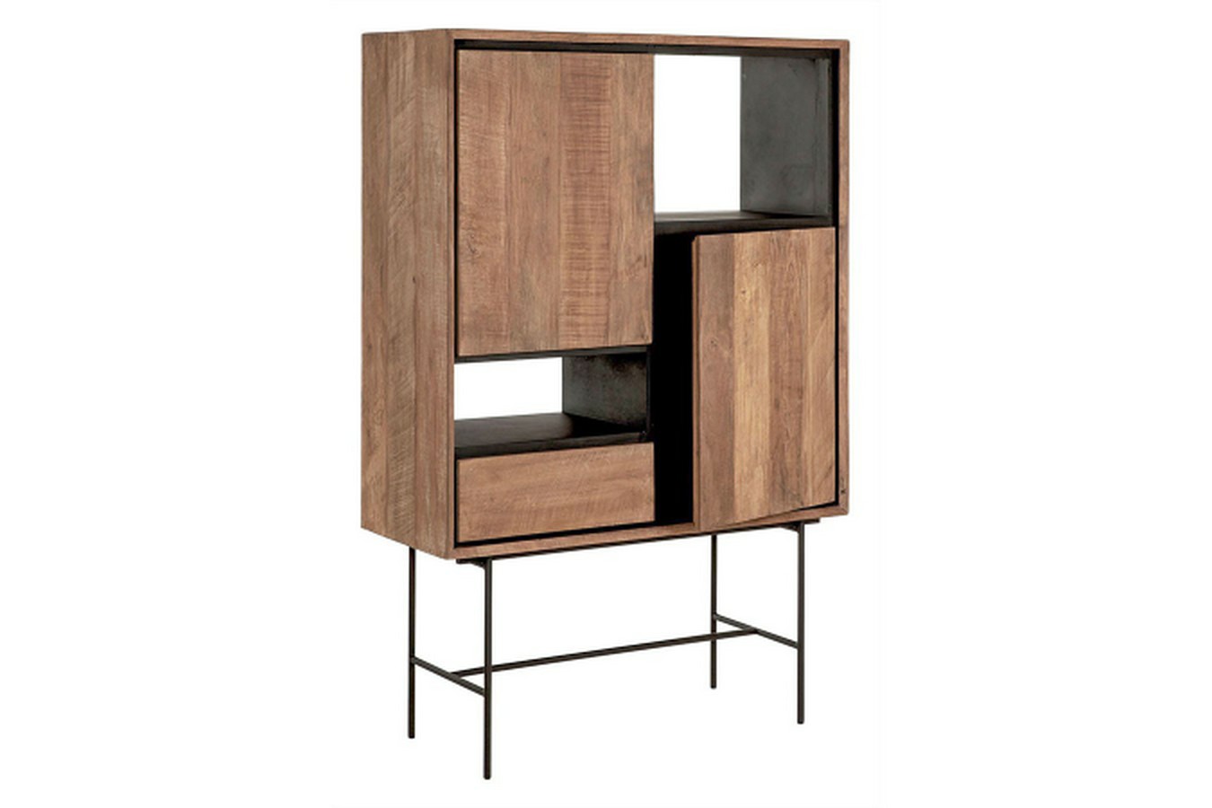 Regal Metropole Teak natur B 100 cm