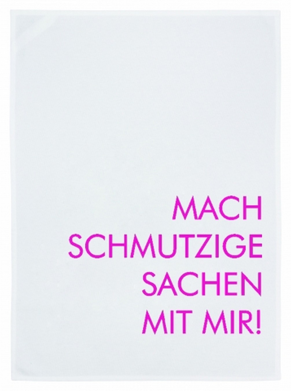 weiss, neonpink/ Geschirr