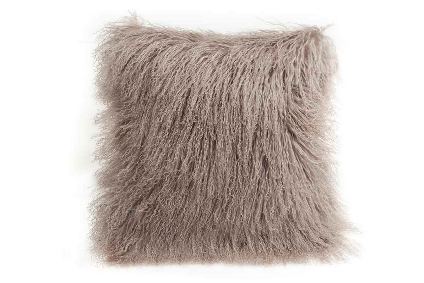 Flax Fellkissen beige 40 cm