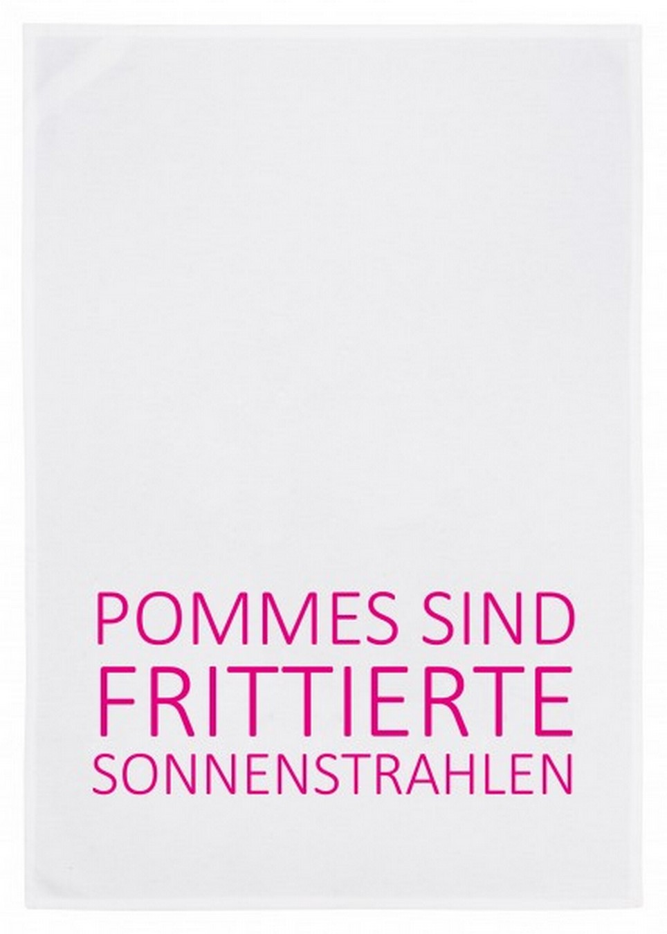 weiss, pink/ Pommes