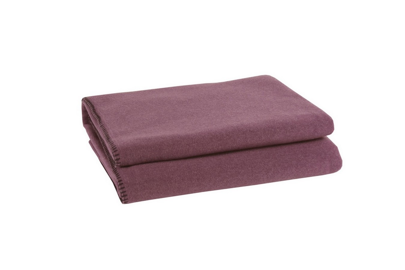 zoeppritz Soft-Fleece Decke 160 x 200 cm weinrot