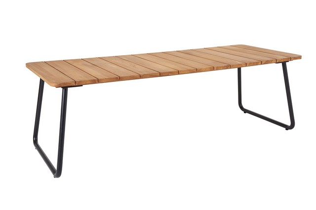 Outdoor Couchtisch Nolli Teak natur