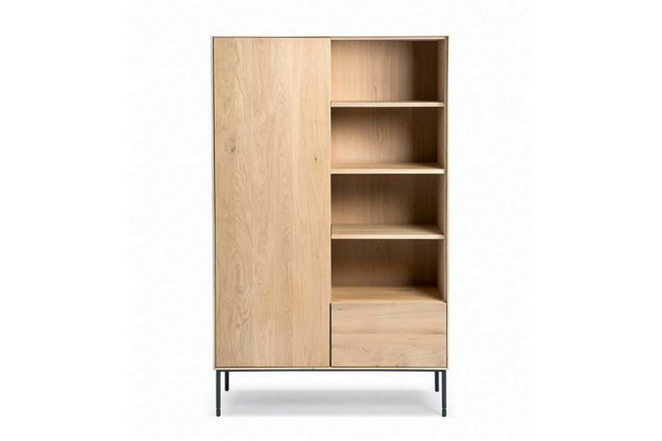 Schrank Whitebird Eiche natur H 178 cm