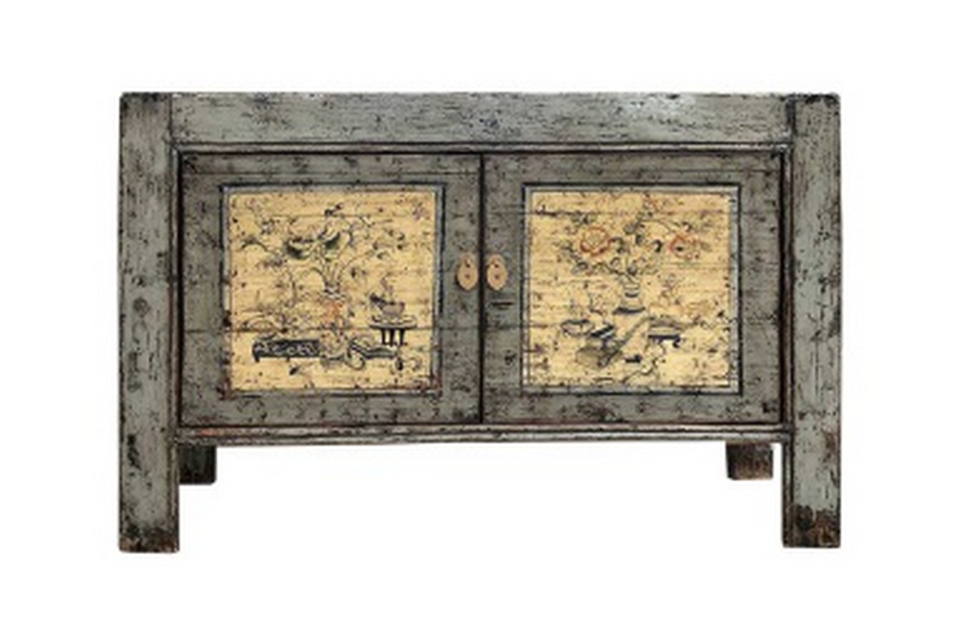 Sideboard Shanxi grau flower 130cm