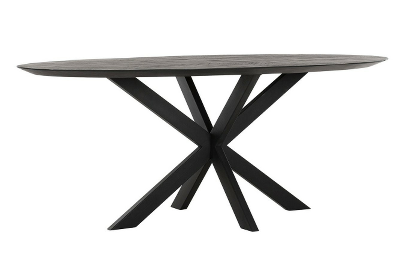 Esstisch Timeless Black Teak 200x100cm